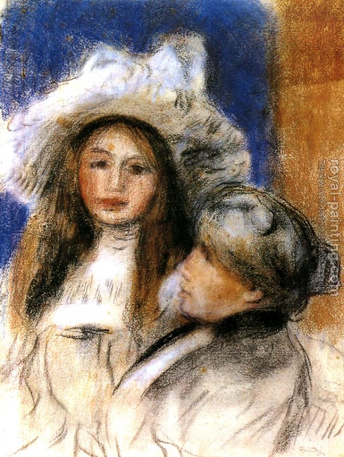 Pierre Auguste Renoir : Berthe Morisot und Julie Manet